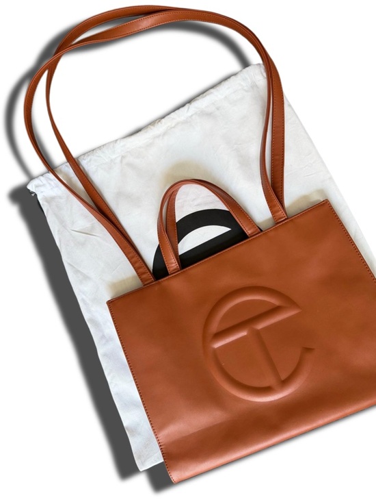 Telfar Handbags - Telfar Medium Shopping Bag Tan w/ dustbag